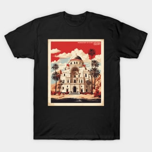 Monastery of Saint Anthony Egypt Vintage Poster Tourism T-Shirt